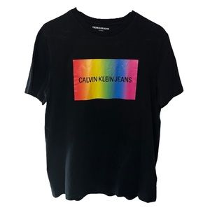 Men’s Rainbow Calvin Klein Shirt